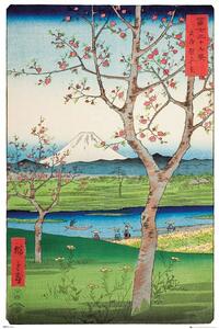 Poster, Affisch Hiroshige - The Outskirts of Koshigaya, (61 x 91.5 cm)