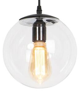 Glas för hänglampa transparent 20cm - Pallon