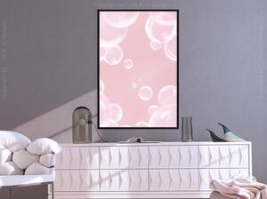 Inramad Poster / Tavla - Bubble Pleasure - 20x30 Guldram
