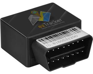 EzTracker OBD G2 GPS Tracker, plug & play spårsändare, geo-staket