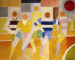 Bildreproduktion The Runners, 1926, Delaunay, Robert