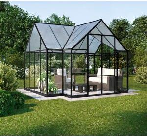 Växthus Victory Orangery 10,2 m² + Växthusbord