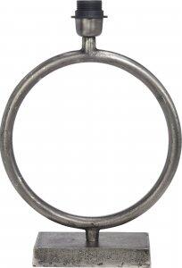 Circle lampfot - Rustik Silver - 43 cm