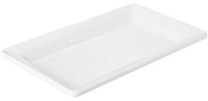 VEGA Bricka Melamin GN 1/4; Storlek GN 1/4, 26.5x16.2x3 cm (LxBxD); Vit