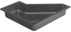 VEGA Bricka Melamin GN 3/6; Storlek GN 3/6, 35.3x32.5x6.5 cm (LxBxD); Svart