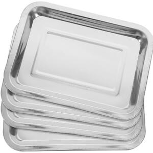 Tunn labb-bricka i aluminium, 26 * 19cm