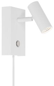 Nordlux - LED ljusreglerad väggspotlight OMARI LED/3,2W/230V vit