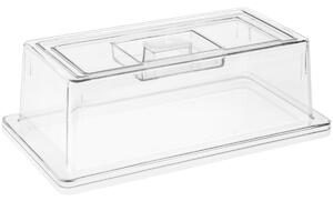 APS Lock Agri; Storlek GN 1/3, 32.5x17.6x10.5 cm (LxBxH); Transparent; Rektangulär