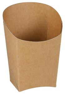 WIMEX Matlåda Wrap med fettbarriär; 3.9x7.5x10 cm (LxBxH); Brun; 50 Styck / Förpackning