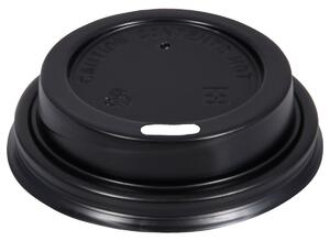 WIMEX Lock till engångsmugg To Go Espresso; 6.2x1.5 cm (ØxH); Svart; 50 Styck / Förpackning