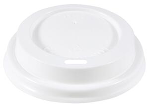WIMEX Lock till engångsmugg To Go Café Crema; 7.3x1.8 cm (ØxH); Vit; 100 Styck / Förpackning