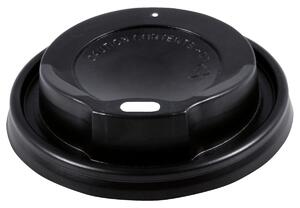 WIMEX Lock till To Go Café Lungo, Café Melange, take Away 20 cl; 8x1.8 cm (ØxH); Svart; 100 Styck / Förpackning