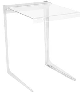 VEGA Stänkskydd buffé Bradano liten; 37x52.5x41.6 cm (BxHxD); Silverfärg/Transparent