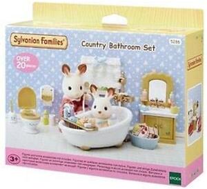 Sylvanian Families - - Lantligt badrumsset