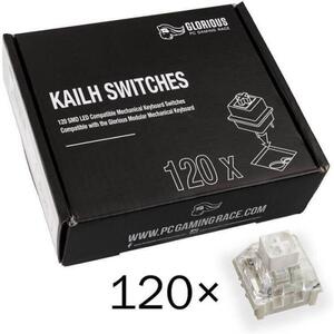 Glorious - Kailh Box White switchar. 120 kpl