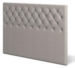 24SJU Djupknappad Sänggavel 120x125 Beige