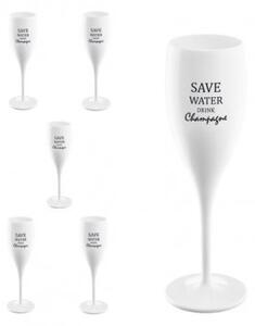 Champagneglas Cheers No.1 Save water, drink champagne 100 ml 6-pack