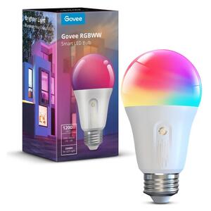 Govee - LED RGBWW Ljusreglerad glödlampa Smart E27/12W/230V 2700-6500K Wi-Fi