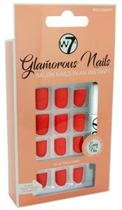 W7 Glamorous Nails Red Carpet - 24 st