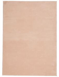 Mjuk matta HUARTE med kort lugg tvättbar rosa 240x340 cm