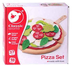 Classic World Pizza Play Set - 37 delar