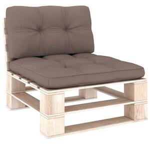 Palldynor 2 st taupe tyg