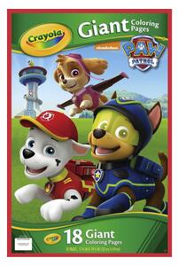 Paw Patrol Stor målarbok med klistermärken