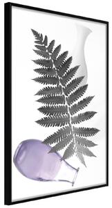 Inramad Poster / Tavla - Floral Alchemy II - 20x30 Svart ram