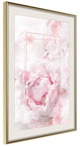 Inramad Poster / Tavla - Floral Dreams - 40x60 Svart ram