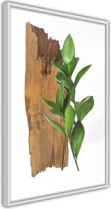 Inramad Poster / Tavla - Forest Bouquet - 20x30 Guldram