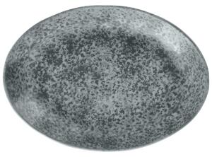 VEGA Uppläggningsfat Arona oval; 20.5x14.5x2.8 cm (LxBxH); Antracit; Oval; 6 Styck / Förpackning