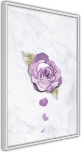 Inramad Poster / Tavla - He Loves Me, He Loves Me Not... - 20x30 Guldram med passepartout