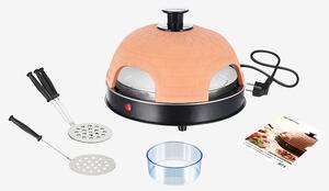 Emerio - Pizza Maker Terracotta inkl. 4 - Beige - Bänkspisar & ugnar - Från Homeroom
