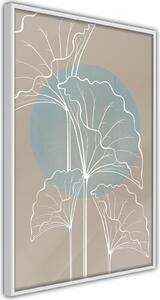 Inramad Poster / Tavla - Miraculous Plant - 20x30 Vit ram