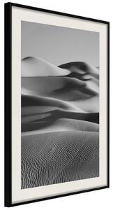 Inramad Poster / Tavla - Ocean of Sand II - 20x30 Svart ram
