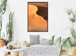 Inramad Poster / Tavla - Ridge of Dune - 20x30 Guldram