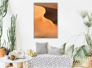 Inramad Poster / Tavla - Ridge of Dune - 40x60 Svart ram
