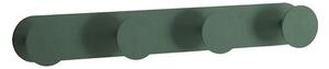 Raawii - Pipeline Coat Rack - Klädkrokar - Moss Green - W5,8 x L59 x H8 cm