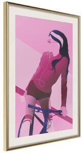 Inramad Poster / Tavla - Sporty Soul - 20x30 Guldram med passepartout