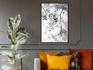 Inramad Poster / Tavla - Sprinkled with Flowers - 20x30 Guldram med passepartout