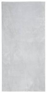 Mjuk matta HUARTE med kort lugg tvättbar grå 100x200 cm