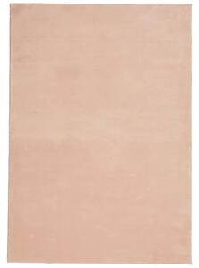 Mjuk matta HUARTE med kort lugg tvättbar rosa 120x170 cm