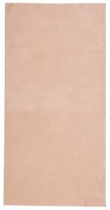 Mjuk matta HUARTE med kort lugg tvättbar rosa 100x200 cm