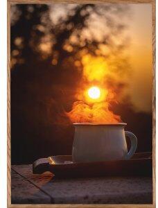 Poster - Morning coffee - 21x30 cm