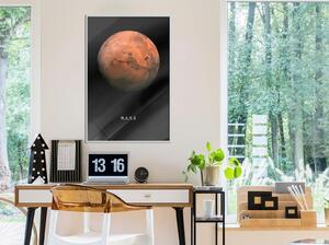 Inramad Poster / Tavla - The Solar System: Mars - 20x30 Svart ram