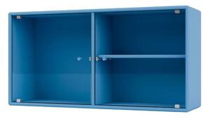 Montana - Ripple Cabinet I - Suspension Rails - Vitrinskåp - Azure - W69,6 X H35,4 X D20 cm