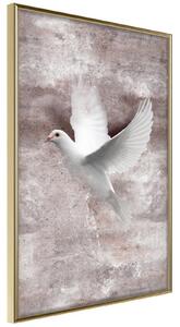 Inramad Poster / Tavla - White Dreams - 40x60 Guldram