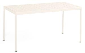 HAY - Balcony Table | Medium - Trädgårdsbord - Chalk Beige - L144 x W76 x H74 cm