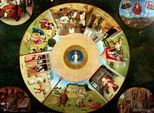 Bildreproduktion Tabletop of the Seven Deadly Sins and the Four Last Things, Hieronymus Bosch