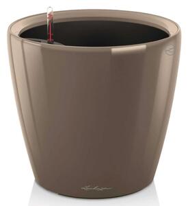 LECHUZA Blomkruka Classico 43 LS ALL-IN-ONE taupe högglans 16085